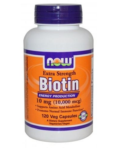 Now Foods Now Biotin 10 mg 120 vcaps (812068)