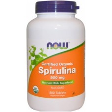 NOW Foods Spirulina 500 мг 500 таб (812069)