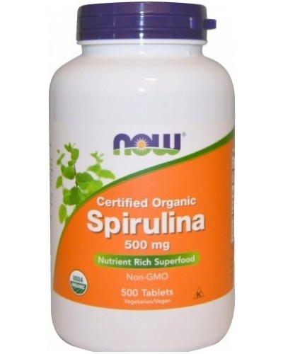 NOW Foods Spirulina 500 мг 500 таб (812069)