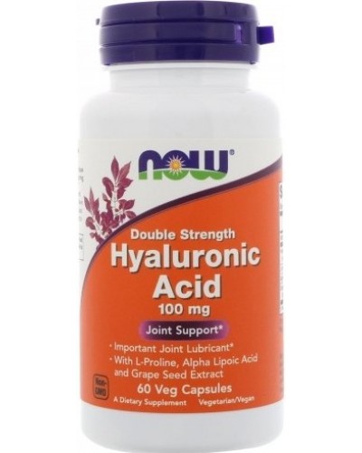NOW Foods Hyaluronic Acid 100 mg,120 veg caps (812983)
