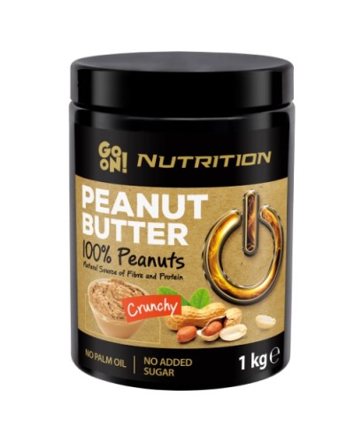 Заменители питания GoOn Peanut butter crunchy 100% 1000 г (813899)