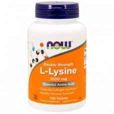 Аминокислоты NOW Foods L-Lysine 1000 мг  - 100 таб (814565)