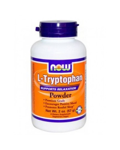 Препараты для сна NOW Foods L-Tryptophan Powder - 57 г (814569)