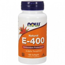 Витамин E NOW E-400 - 100 софт гель (814577)