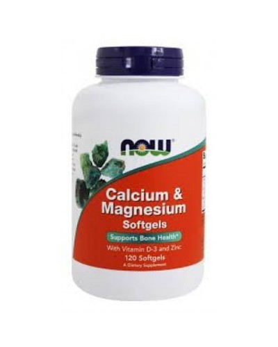 Витамины и минералы NOW Foods CAL-MAG + D - 120 софт гель (814578)