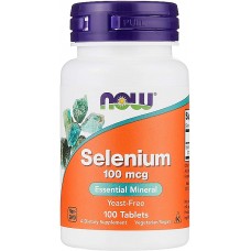 Селен Now Foods Selenium 100 мкг  100 таб (814585)