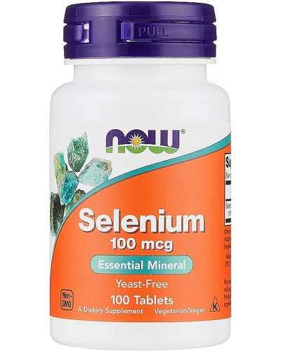 Селен Now Foods Selenium 100 мкг 100 таб (814585)