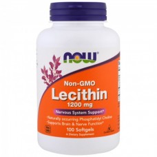 Добавки для мозга и психики NOW Foods Lecithin 1200 мг - 100 софт гель(814595)