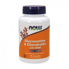Защита суставов NOW Foods Glucosamine Chondroitin MSM - 90 веган капс(814600)