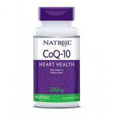 Антиоксиданты Natrol CoQ-10 200mg - 45 софт гель (814780)