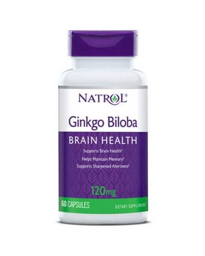 Добавки для мозга Natrol Ginkgo Biloba 120mg - 60 капс (814789)