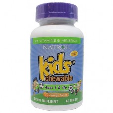 Витамины Natrol Kid's Chewable 6 & Up Orange Flavor - 60 таб (814795)