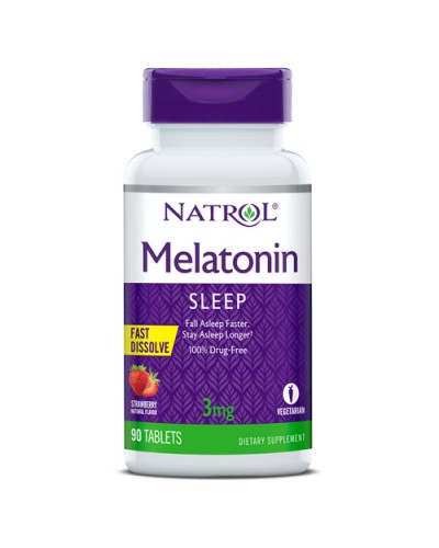 Препараты для сна Natrol Melatonin 3mg Straw - 90 таб (814800)