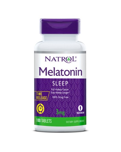 Препараты для сна Natrol Melatonin 3mg T/R - 100 таб (814801)