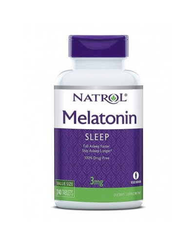 Препараты для сна Natrol Melatonin 3mg - 240 таб (814802)