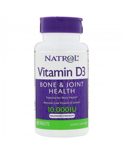 Витамины Natrol Vitamin D3 10,000IU - 60 таб (814819)