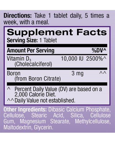 Витамины Natrol Vitamin D3 10,000IU - 60 таб (814819)