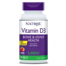 Витамины Natrol Vitamin D3 5,000 IU Straw - 90 таб (814820)