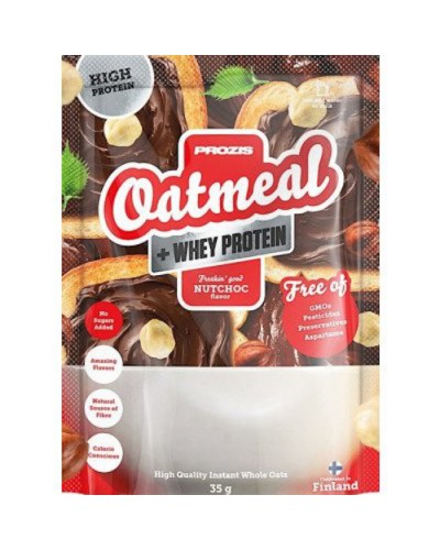 Заменители питания Prozis Oatmeal + Whey 35 г - NutChoc (814838)