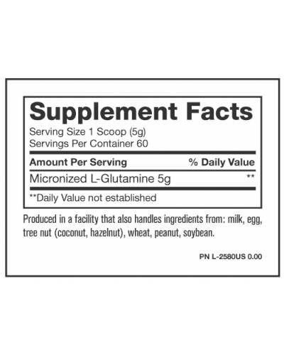 Аминокислоты Mutant L-Glutamine - 300 г (814933)