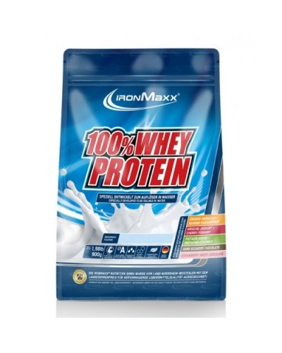 Сывороточный протеин IronMaxx 100% Whey Protein - 2350 г (пакет) - Печенье-крем (815144)