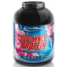 Сывороточный протеин IronMaxx 100% Whey Protein - 2350 г (банка)