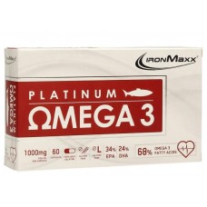 Витамины IronMaxx Platinum Omega 3 58%- 60 капс. (815232)