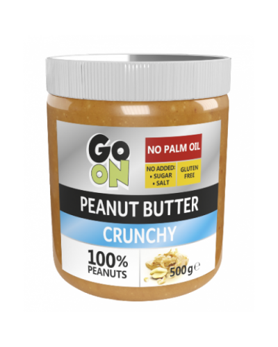 Заменители питания GoOn Peanut butter crunchy 500г (стекло)(815462)