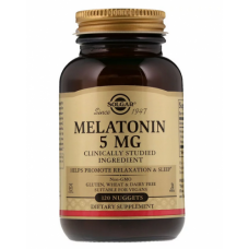Препараты для сна Solgar Melatonin 5 мг - 120 таб (815759)