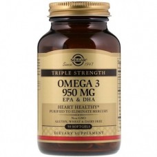 Пищевые добавки Solgar Omega-3 950 мг - 50 софт капс (815764)