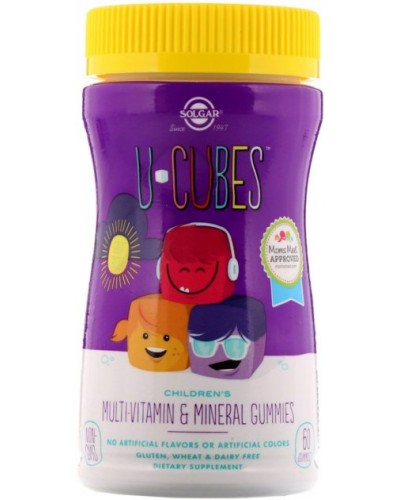Детские мультивитамины Solgar Children's Multi-Vitamin & Mineral 120 конфет (815772)