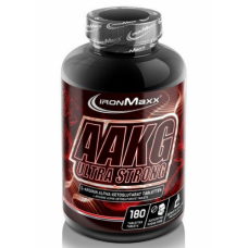 Аминокислоты IronMaxx AAKG Ultra Strong - 180 таб. (банка) (815851)