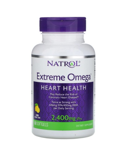 Пищевые добавки Natrol Omega 3 Extreme 30/20 - 60 капс (815865)