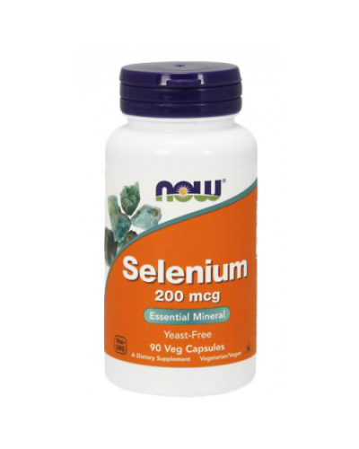Витамины и минералы NOW Foods Selenium 200 мкг 90 веган капс (815907)