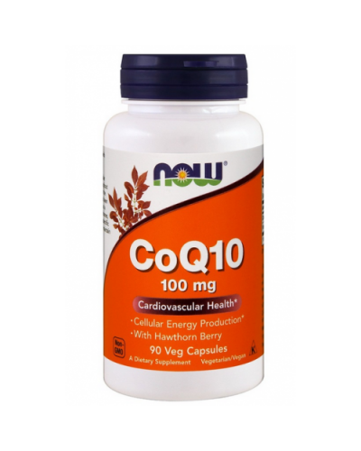 Антиоксиданты NOW Foods CoQ10 100 мг 90 веган капс (815916)