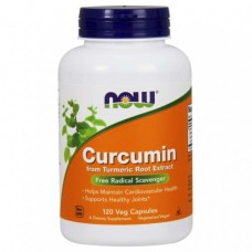 Куркумин NOW Foods Curcumin extract 95% 665 мг - 120 веган капс (815922)