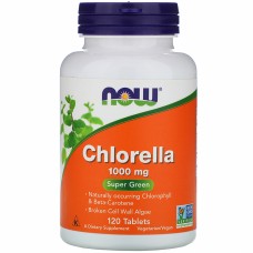 Пищевые добавки NOW Foods Chlorella 1000 mg - 120 таб (815934)