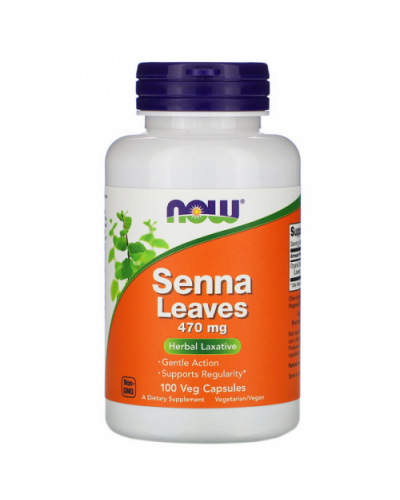 Пищевые добавки NOW Foods Senna 470mg - 100 веган капс (815938)