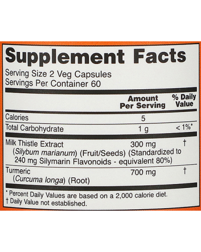 Пищевые добавки NOW Foods Silymarin 150 mg - 120 веган капс (815944)