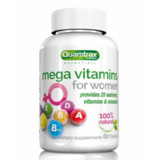 Витамины и минералы Quamtrax Mega Vitamins for Women - 60 таб (815962)