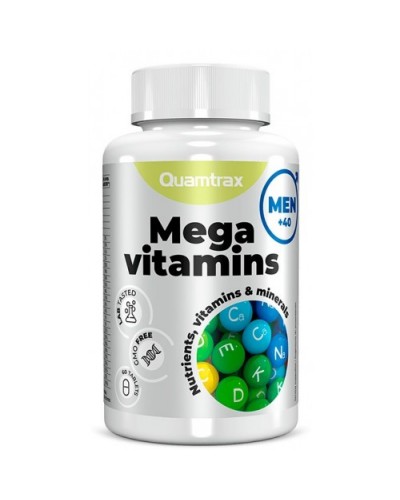 Витамины Quamtrax Mega Vitamins for Men 40+ - 60 таб (815975)