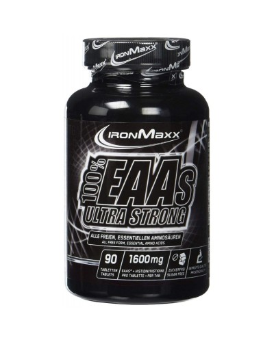 Аминокислоты IronMaxx 100% EAAs Ultra Strong - 90 таб. (банка)(816112)