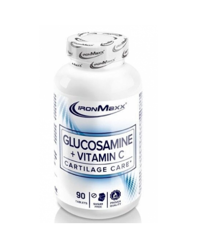 Защита суставов IronMaxx Glucosamine + Vitamin C - 90 таб (банка) (816120)