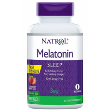 Препараты для сна Natrol Melatonin 3mg Straw F/D - 150 таб (816335)