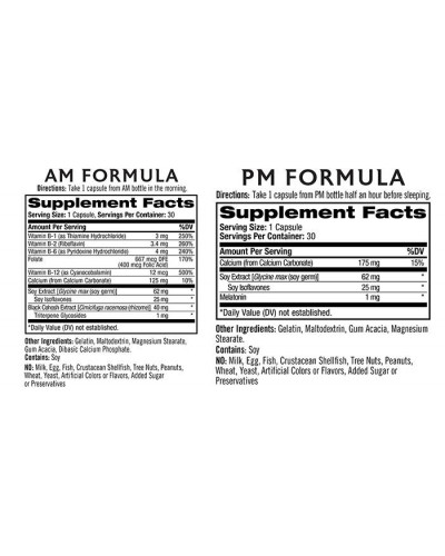 Витамины и минералы Natrol Complete Balance AM/PM -30+30 капс(816343)