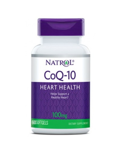 Антиоксиданты Natrol CoQ-10 100mg - 60 софт гель(816344)