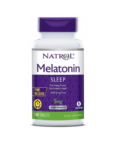 Препараты для сна Natrol Melatonin 5mg T/R - 100 таб (816346)