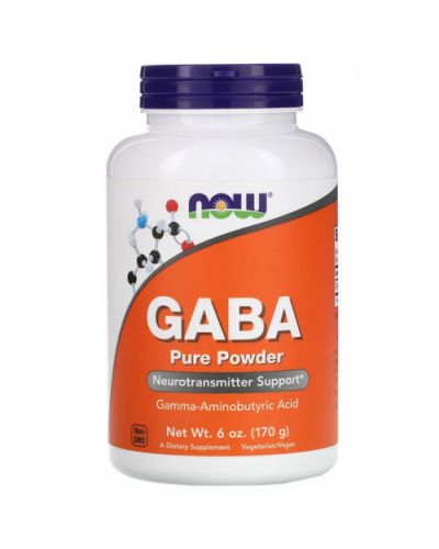 Аминокислоты NOW Foods GABA - 170 г (816375)