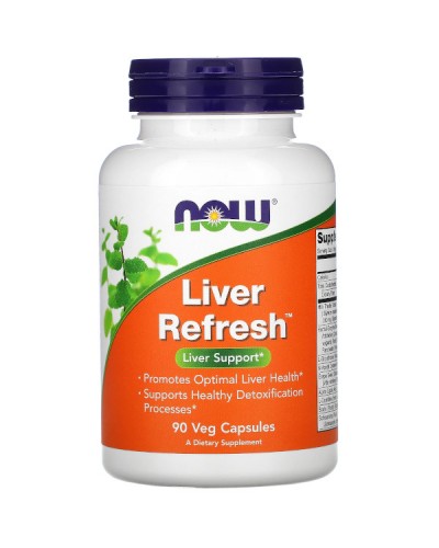 Здоровье печени NOW Foods Liver Refresh - 90 веган капс (816386)