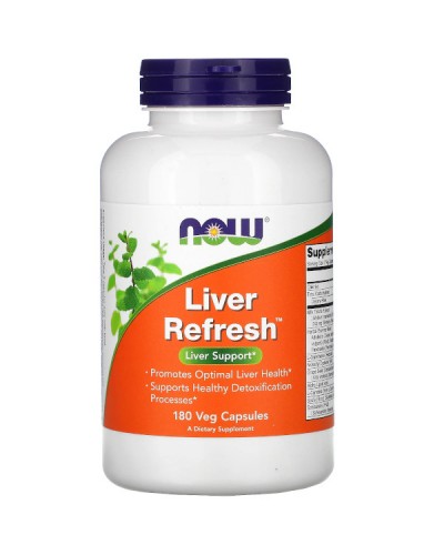 Здоровье печени NOW Foods Liver Refresh - 180 веган капс (816387)